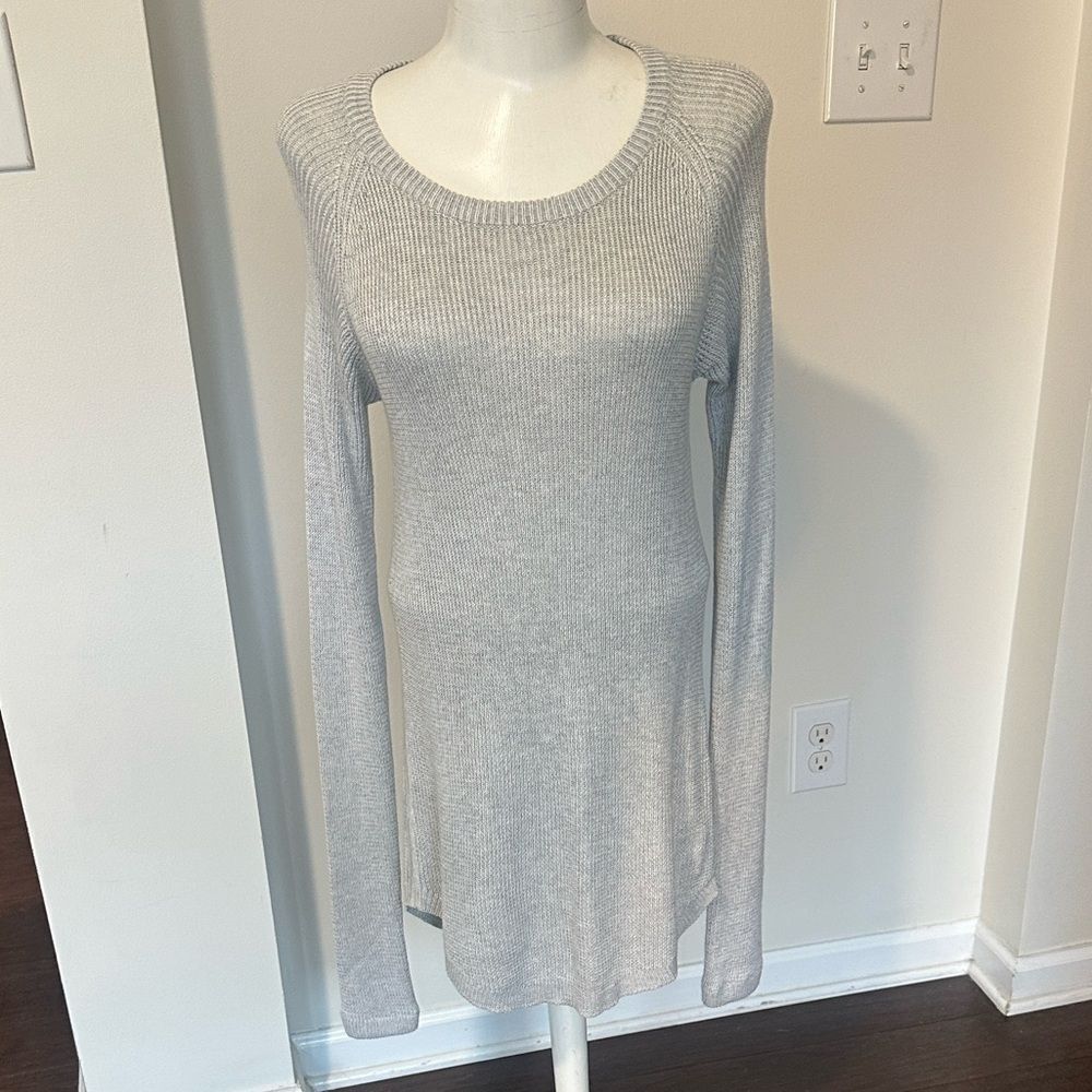 Lululemon Cabin Yogi Long Sleeve Sweater Cashmere Blend 12